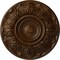 Ekena Millwork Whitman Ceiling Medallion (For Canopies up to 3 3/4"), 13"OD x 1 3/8"P, Root Beer Crackle CM13WHRBC - alternate 1